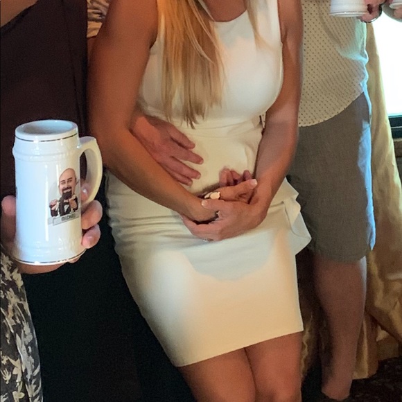 WHITE LULUS DRESS - Picture 4 of 4